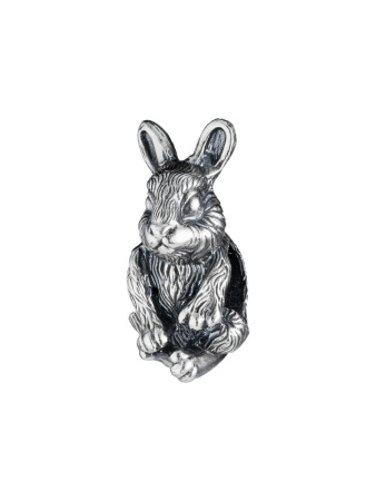 Серебряный шарм «Кролик»