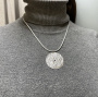Колье из серебра