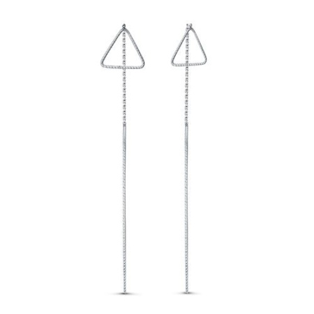 Серьги из серебра