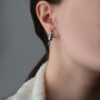 Серебряные серьги «Посиделки»