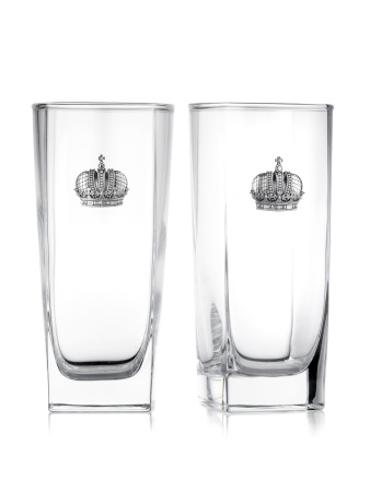 2 стакана для воды «Корона»