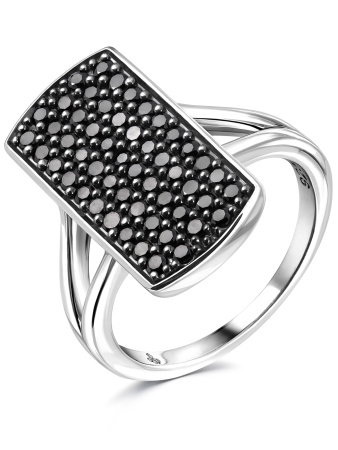 Серебряное кольцо со шпинелью