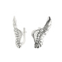 Серебряные серьги «Крылья»