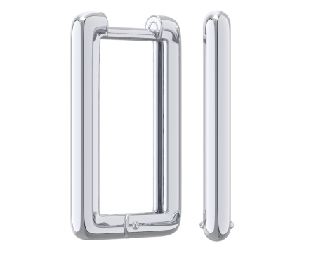 Серебряные серьги «Геометрия»