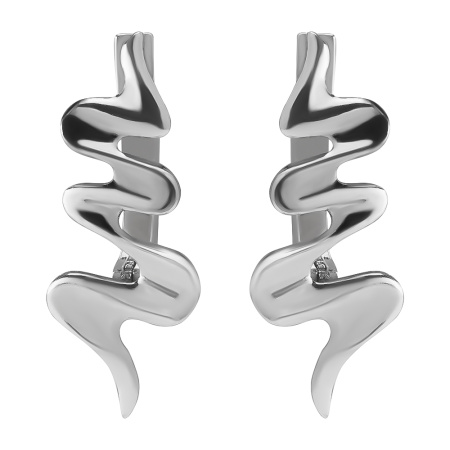 Серьги из серебра «Бриз»