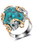 Серебряное кольцо с бирюзой
