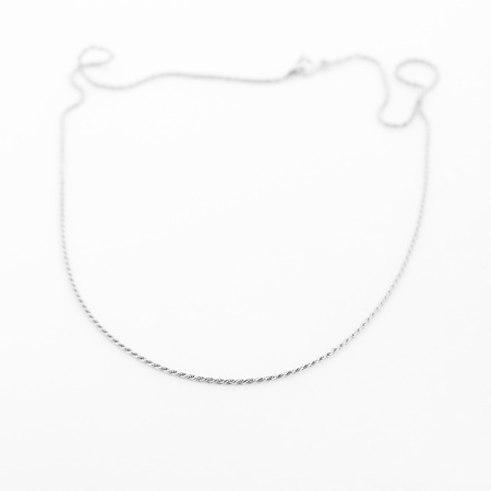 Цепочка из серебра «Веревочка»