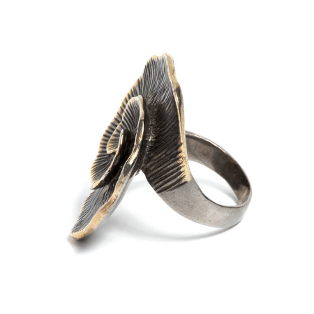 Серебряное кольцо «Океан»