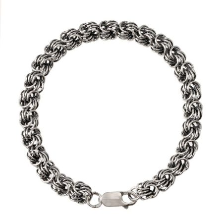 Браслет из серебра женский «Роза»