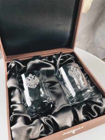 Стопки водочные «Империя» пара в футляре