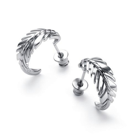 Серебряные серьги-гвоздики