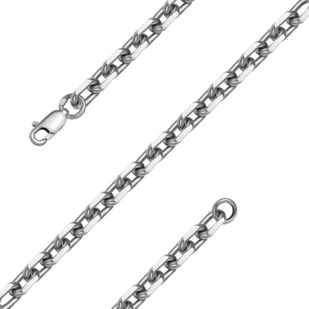 Цепь из серебра «Якорная»