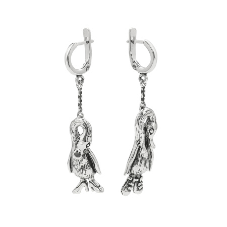 Серьги из серебра «Модный приговор»