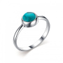 Серебряное кольцо с бирюзой