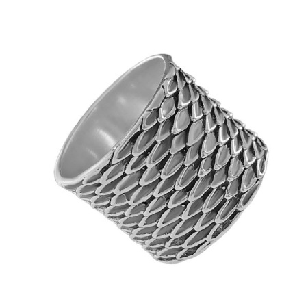 Серебряное кольцо «Кобра»