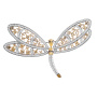 Серебряная брошь «Стрекоза»