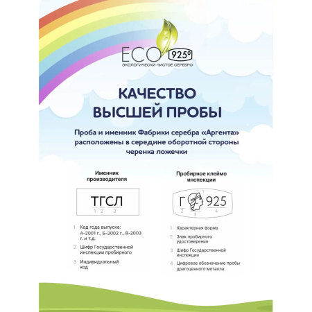 Кружка детская «Мишка-малышка» с позолотой и эмалью