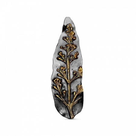 Подвеска из серебра «Цветы России»