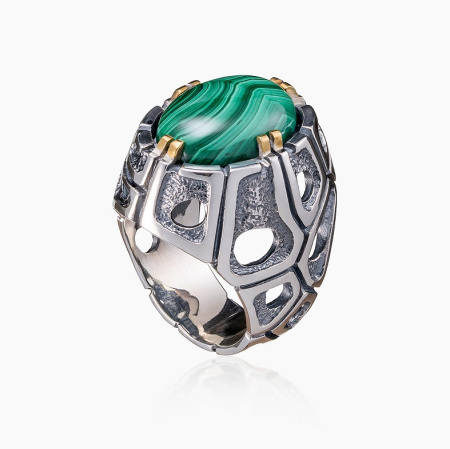 Серебряное кольцо «Тайны Зеленой Горы»