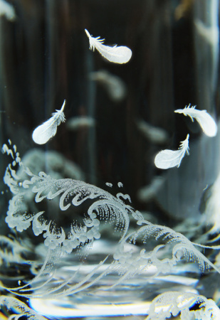 Серебряный подстаканник «Василиса Прекрасная»