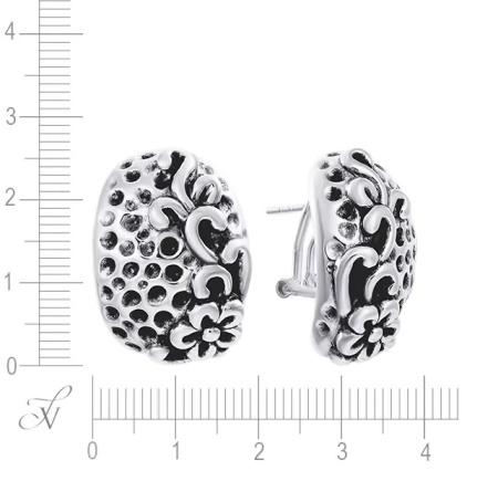 Серьги из серебра 925 пробы