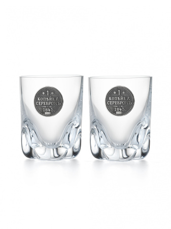 2 водочные стопки «Копейки»