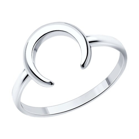 Серебряное кольцо «Лунница»