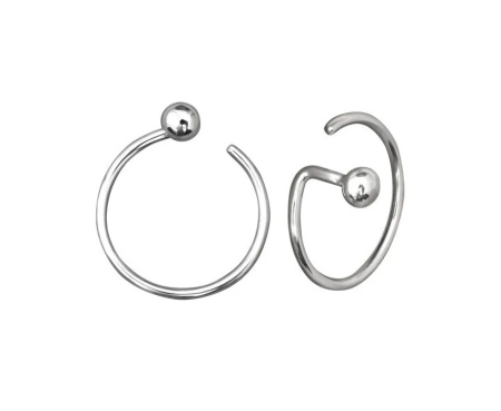 Серебряные серьги