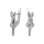 Серебряные серьги «Посиделки»