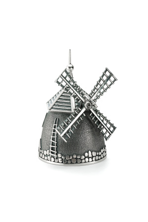 Серебряный колокольчик «Мельница»