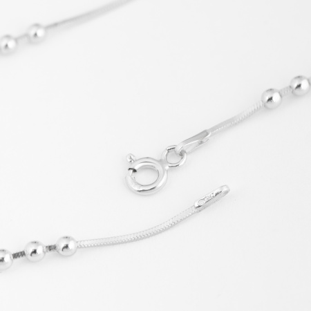 Цепь из серебра «Шарики»