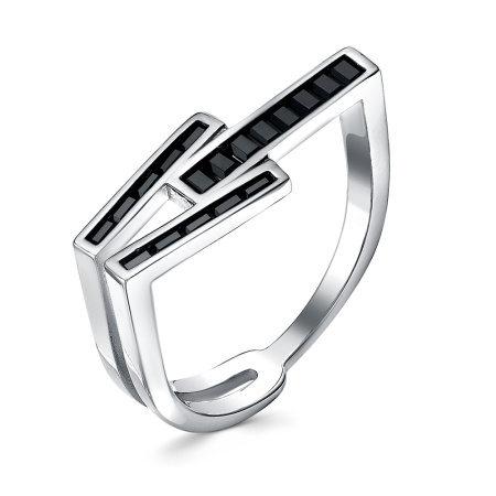 Кольцо из серебра с шпинелью