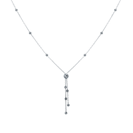 Колье из серебра