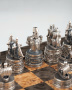 Шахматы из серебра «Синопское сражение»