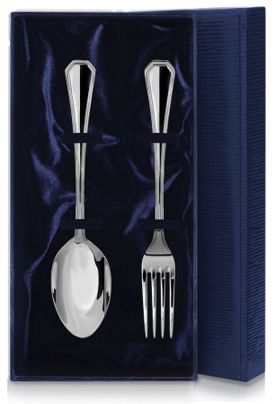 Серебряный набор «Элегант» столовая ложка и вилка