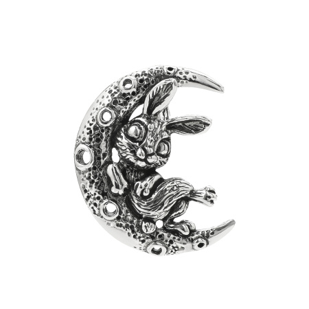 Подвеска из серебра «Кролик»