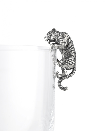 Серебряный собутыльник «Тигр»