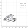 Серебряное кольцо с фианитами