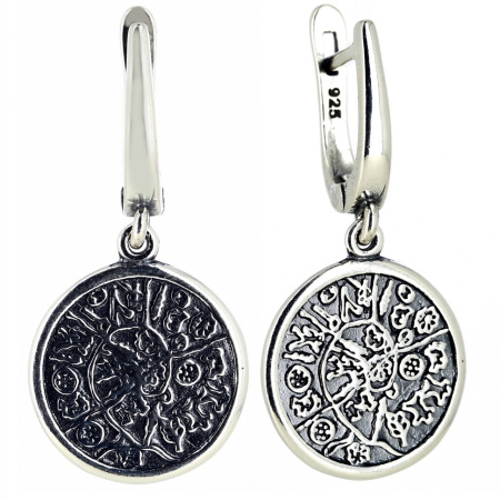 Серебряные серьги