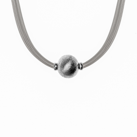 Колье из серебра