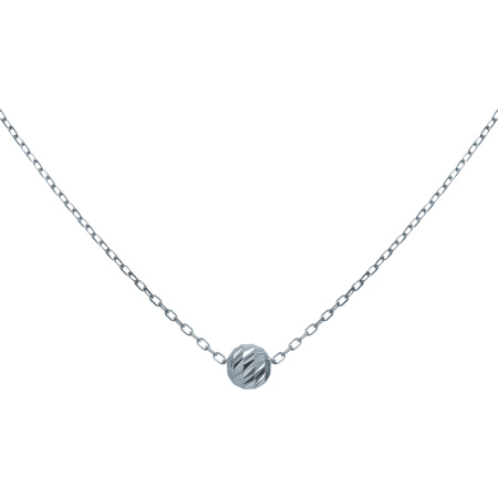 Колье из серебра