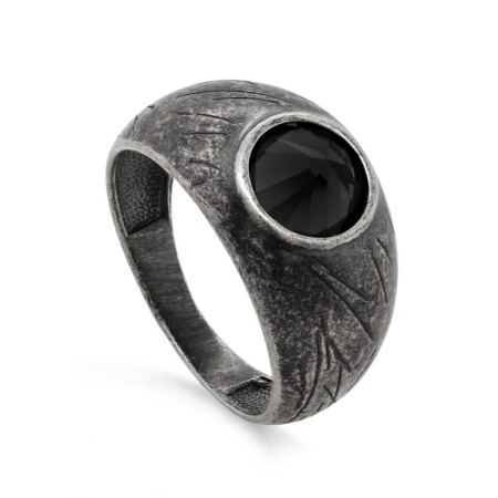 Серебряное кольцо с фианитом