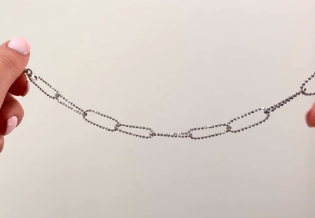 Браслет из серебра