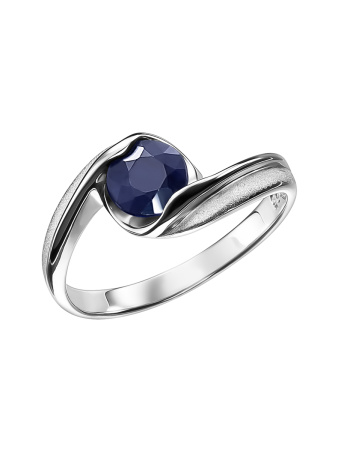 Кольцо «Ethnika» с натуральным сапфиром