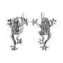 Серьги из серебра «Василиса»