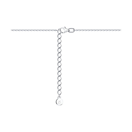 Колье из серебра с фианитами SOKOLOV