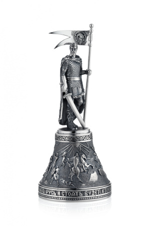 Серебряный колокольчик «Русский воин»