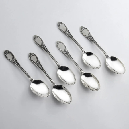 Набор «Охота» 6 кофейных чашек и ложек