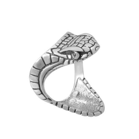 Серебряное кольцо «Гюрза»