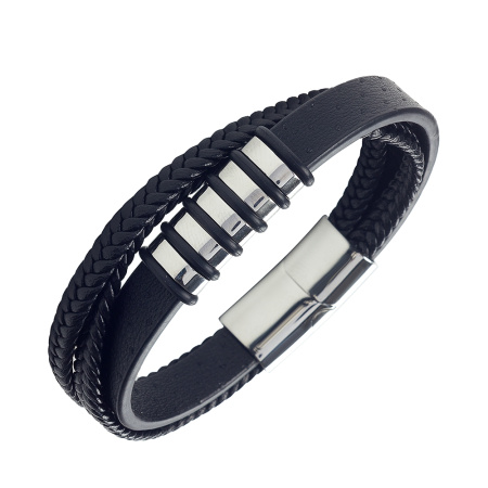 Кожаный браслет